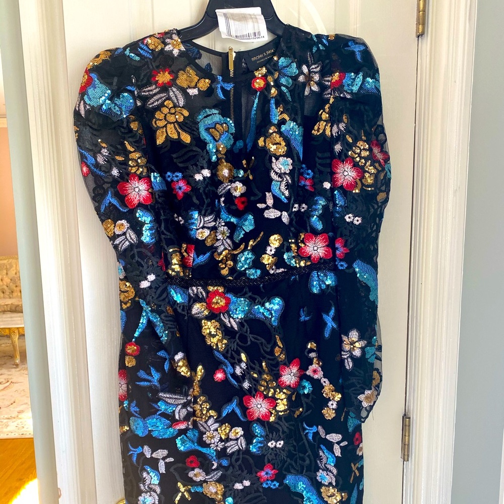 Floral beaded dress!